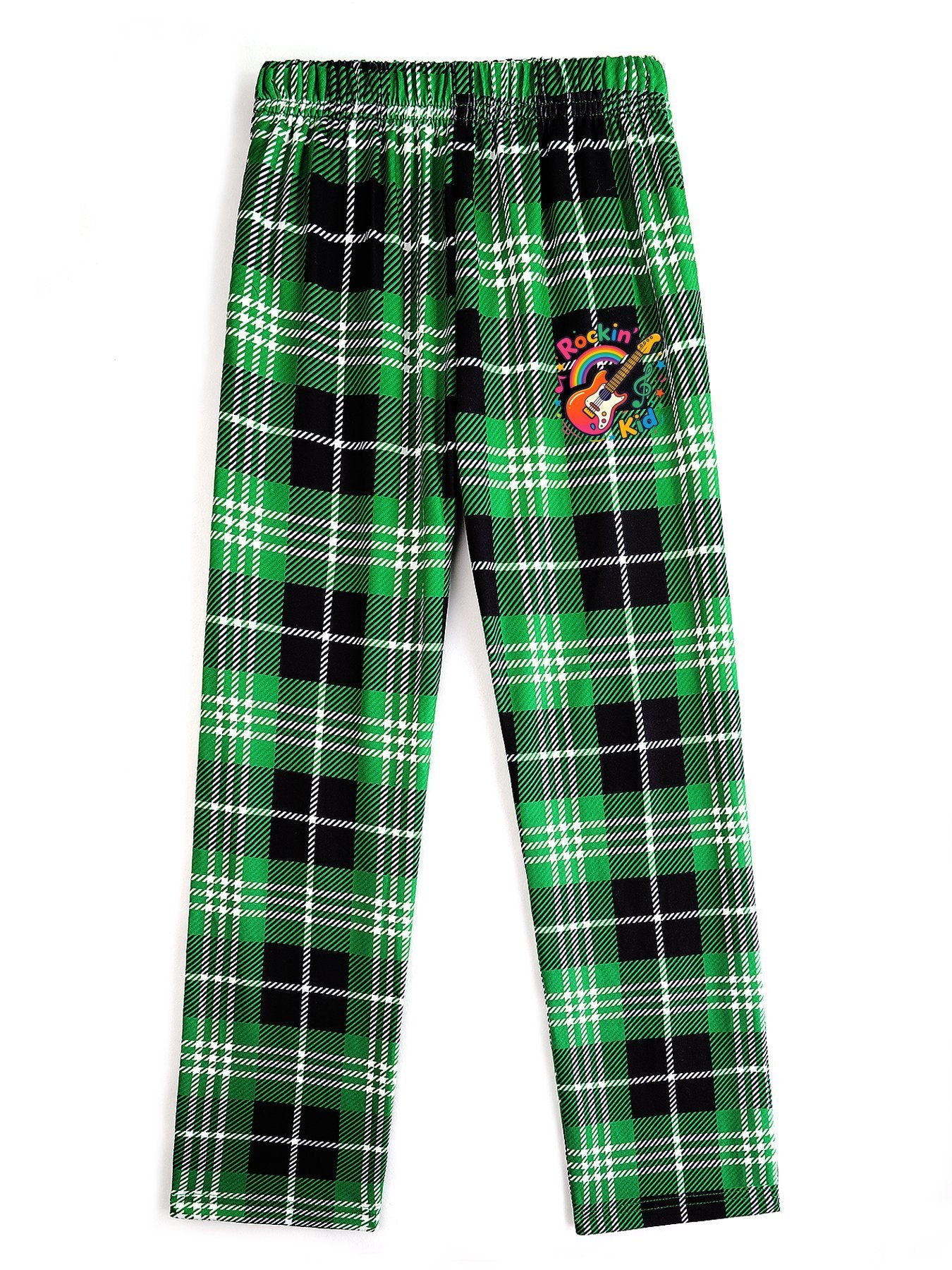 Adult's "Rock N Roll" Graphic Home Pants, Ultra Soft Lounge Wear for Home & Relax