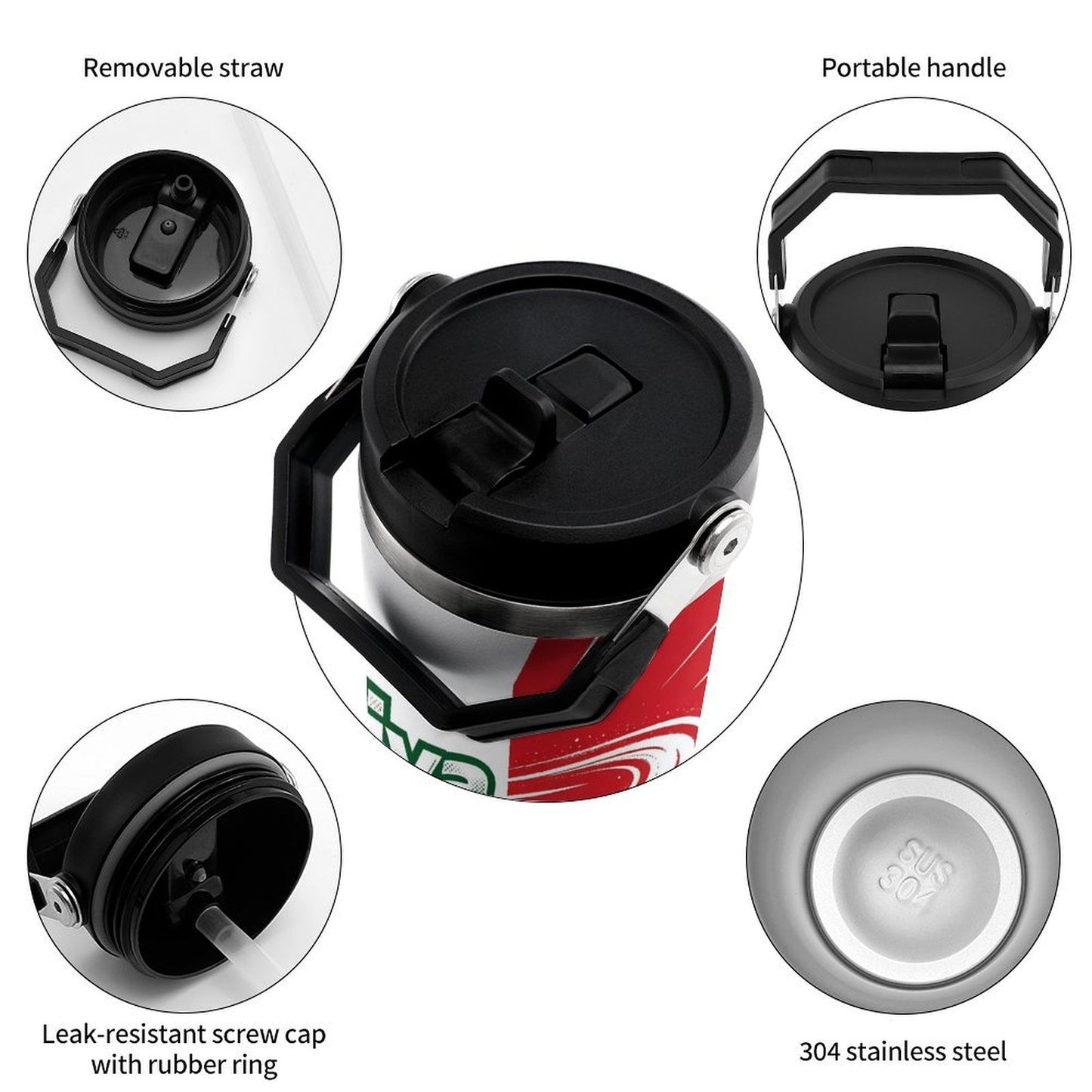 30Oz Large Capacity Car Stainless Steel Car Insulated Tumbler