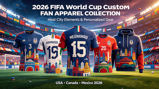 The Ultimate Guide to Custom 2026 World Cup Fan Apparel for the Historic North American Tournament