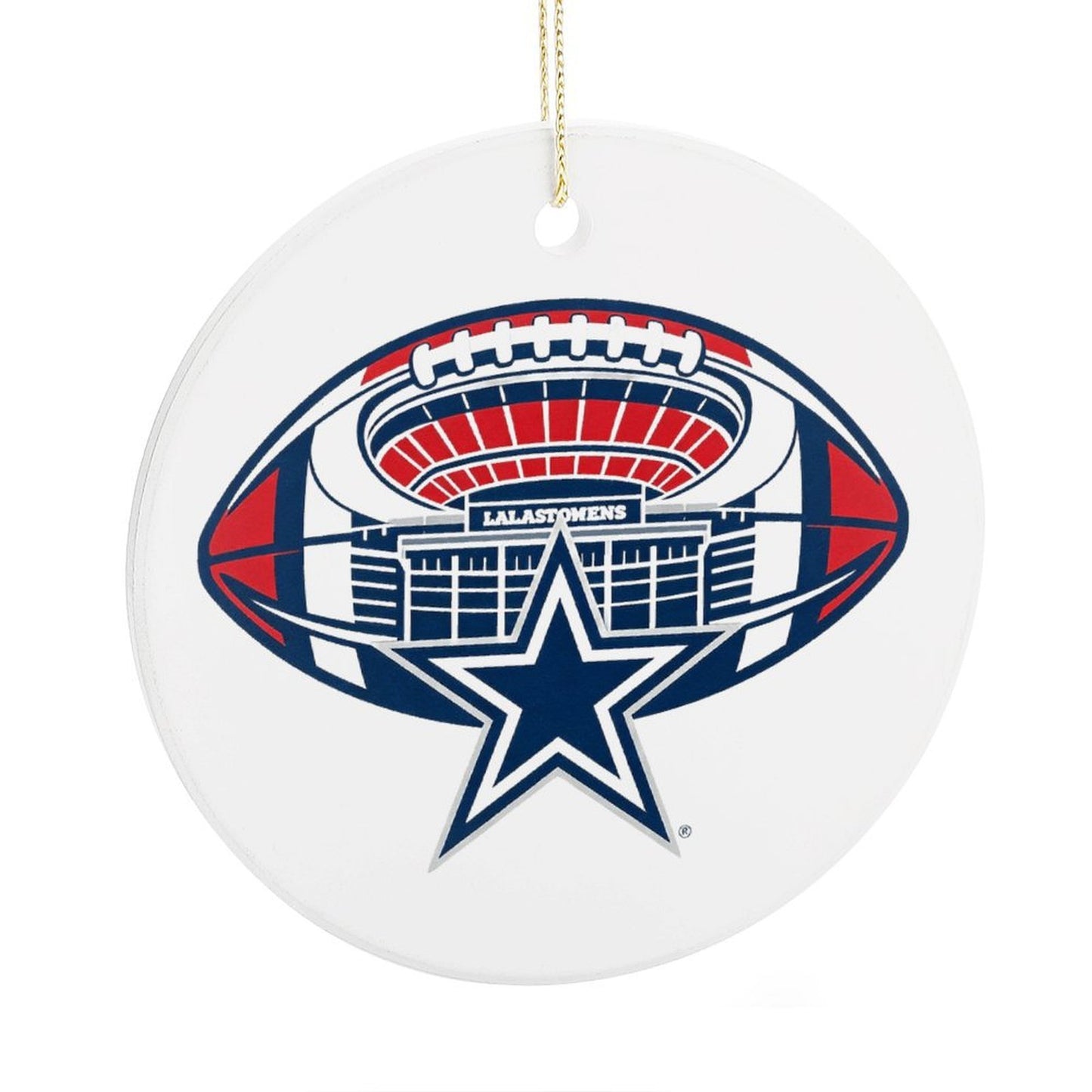 World Cup 2026 Custom Circular Pendant Necklace, One Size Fashion Accessory