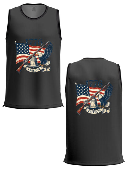 Custom Adult Basketball Jersey Personalized Print Basketball Top, USA 250th. Veteran Graphic