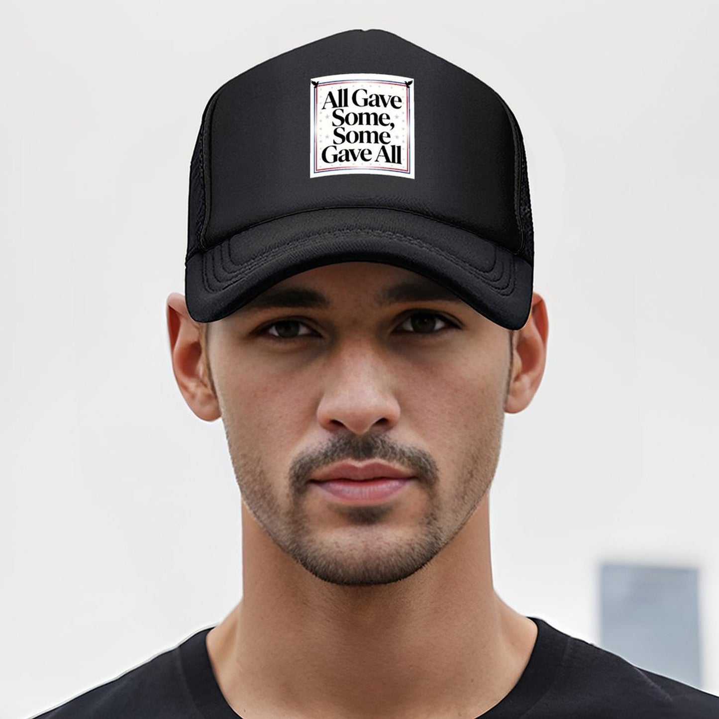Custom Logo Breathable Mesh Baseball Cap Adjustable Snapback Hat for Men Daily Use