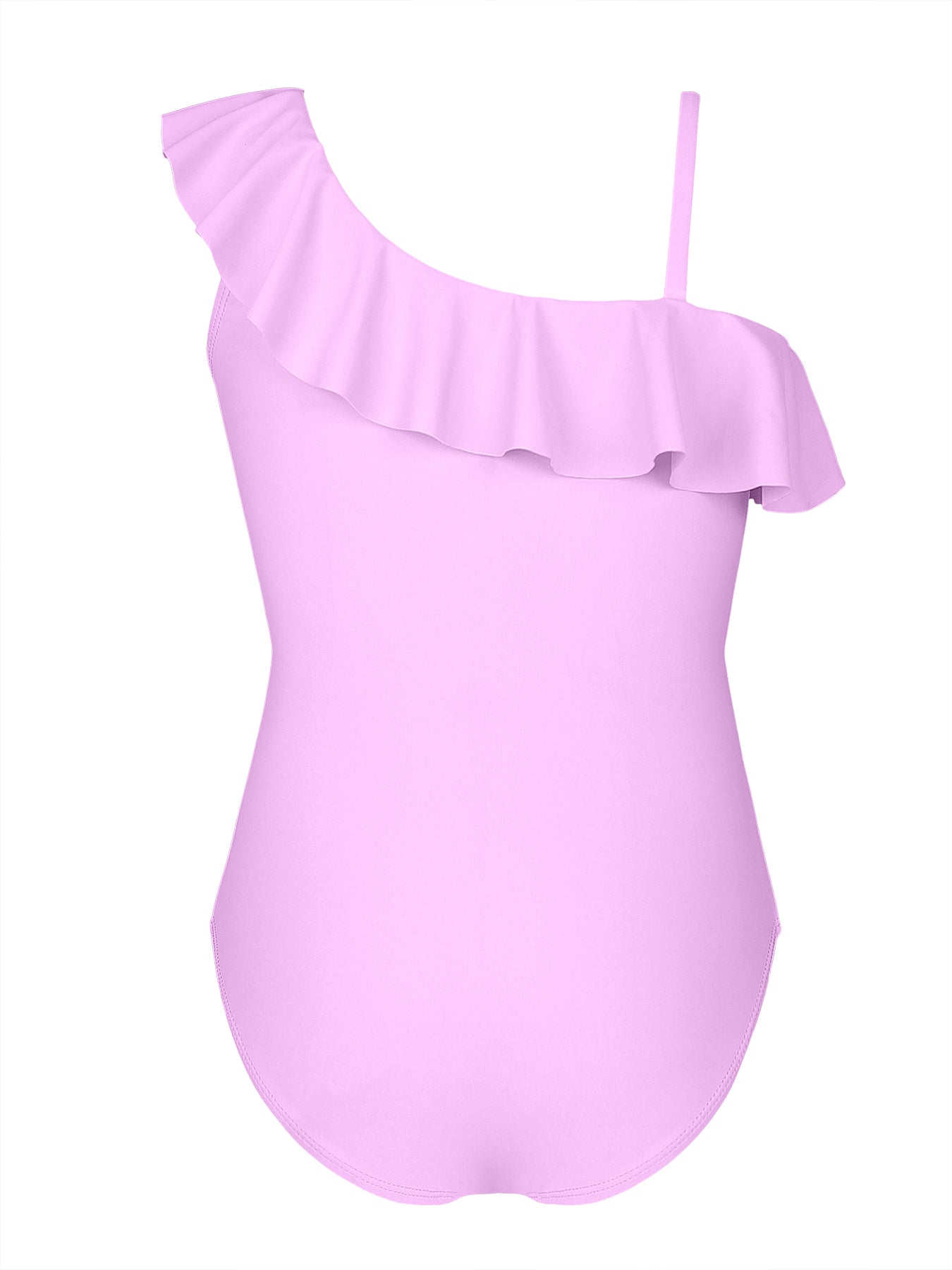 Printed Ruffled One Piece Swimsuit, Cute Summer Bathing Suit for Girls Beach Pool Party