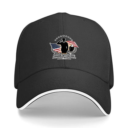 Custom Print Fashion Sandwich Brim Dad Hat Unisex Custom Printed Headwear