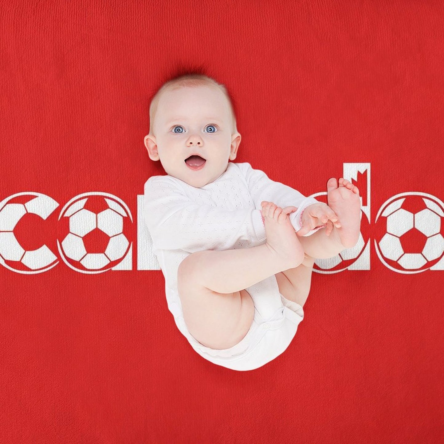 30"x 40" 280gsm Flannel + 220gsm Sherpa Fleece Blanket World Cup Canada  Graphic Blanket, Soft Cover for Daily Use