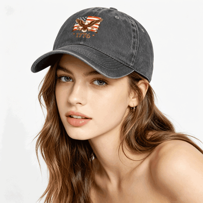 Custom Photo & Text Washed Denim Western Cowboy Hat Unique Personalized Design Hat for Gift & Collection