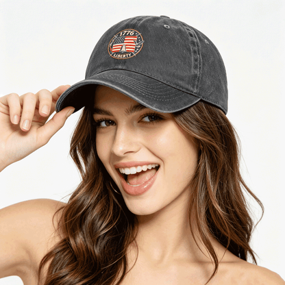 Custom Photo & Text Washed Denim Western Cowboy Hat Unique Personalized Design Hat for Gift & Collection