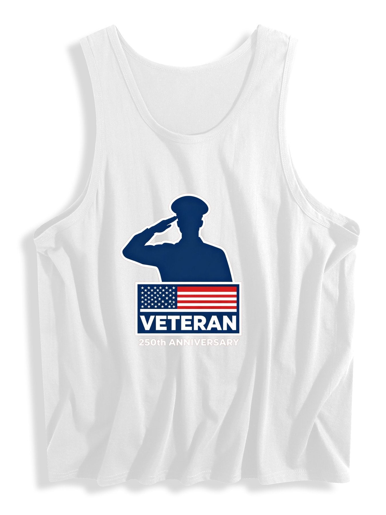 180g Pure Cotton Men's Patriotic "VETERAN" Graphic  T-Shirt, USA Casual Cotton Tee