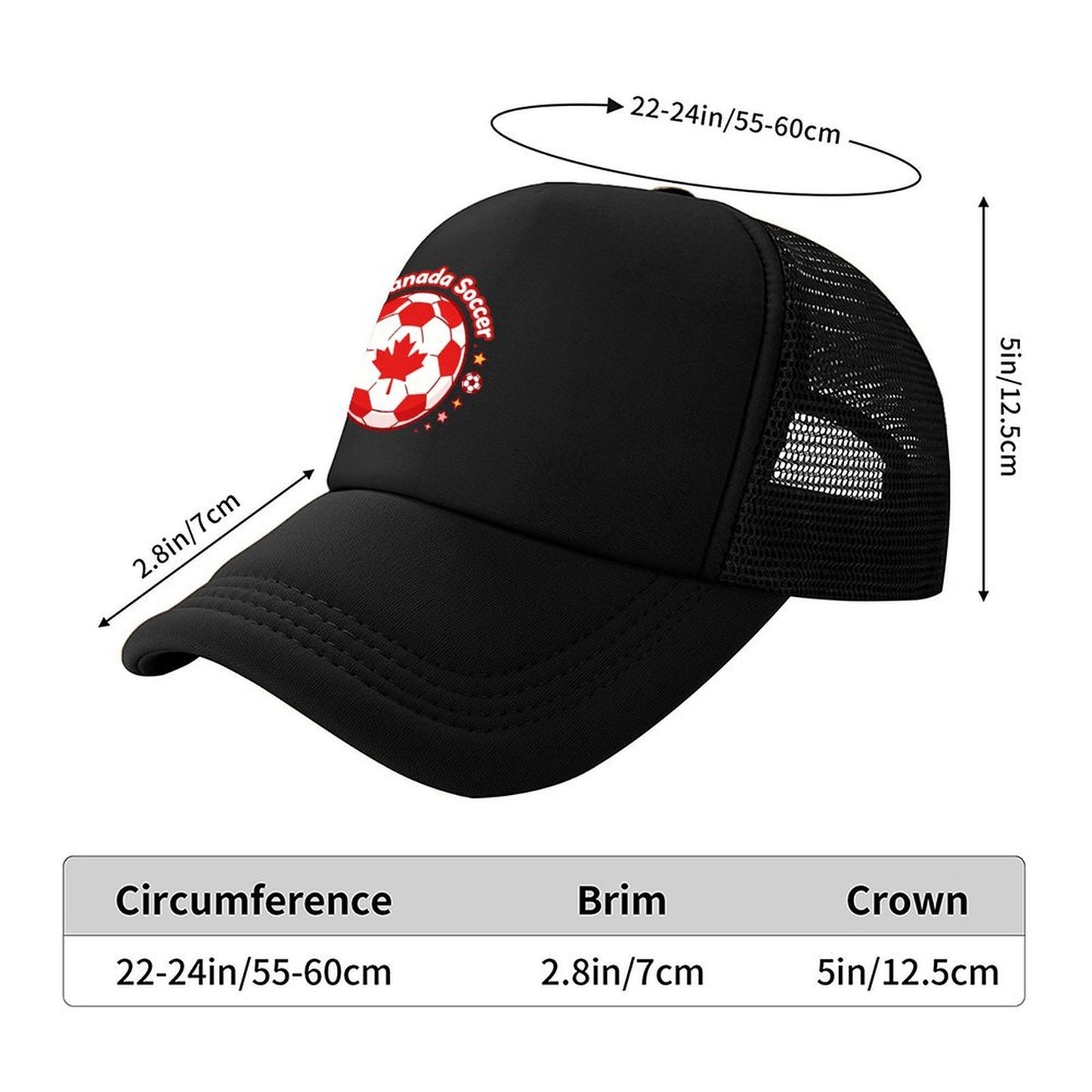 Personalized Graphic Mesh Trucker Hat Custom Logo Mesh Baseball Cap Adjustable for Men Women