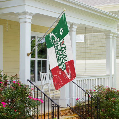 24"x35" Patriotic Flag World Cup 2026 Mexico Graphic Print Weather Resistant Home Yard Decor