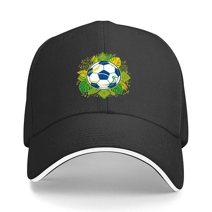 Custom Print Fashion Sandwich Brim Dad Hat Unisex Custom Printed Headwear
