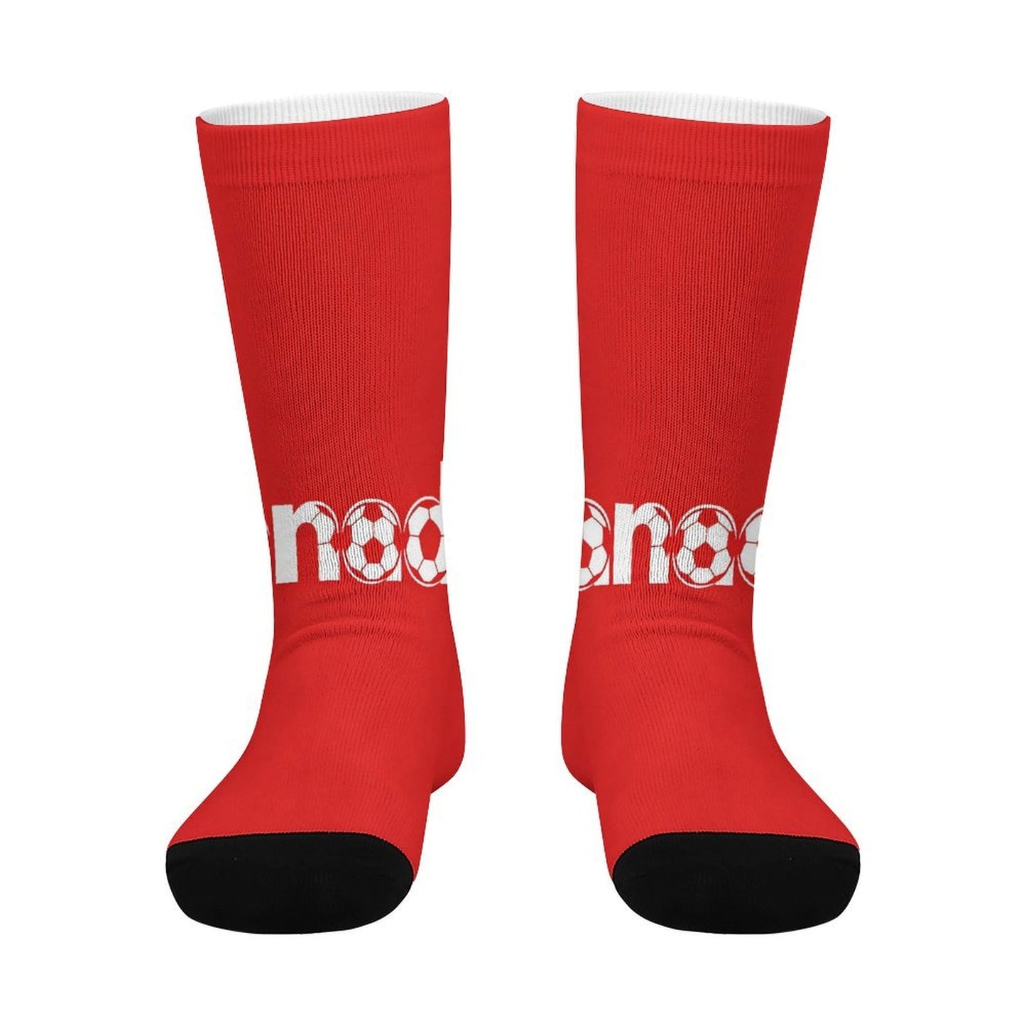 Boys & Girls Full Graphic Printed Socks ,World Cup 2026 Canada Graphic, Stretchy Casual Socks for Children