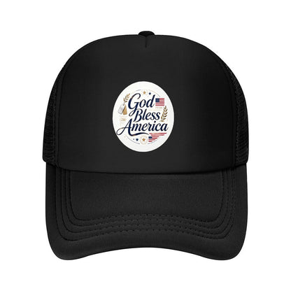 Custom Logo Breathable Mesh Baseball Cap Adjustable Snapback Hat for Men Daily Use