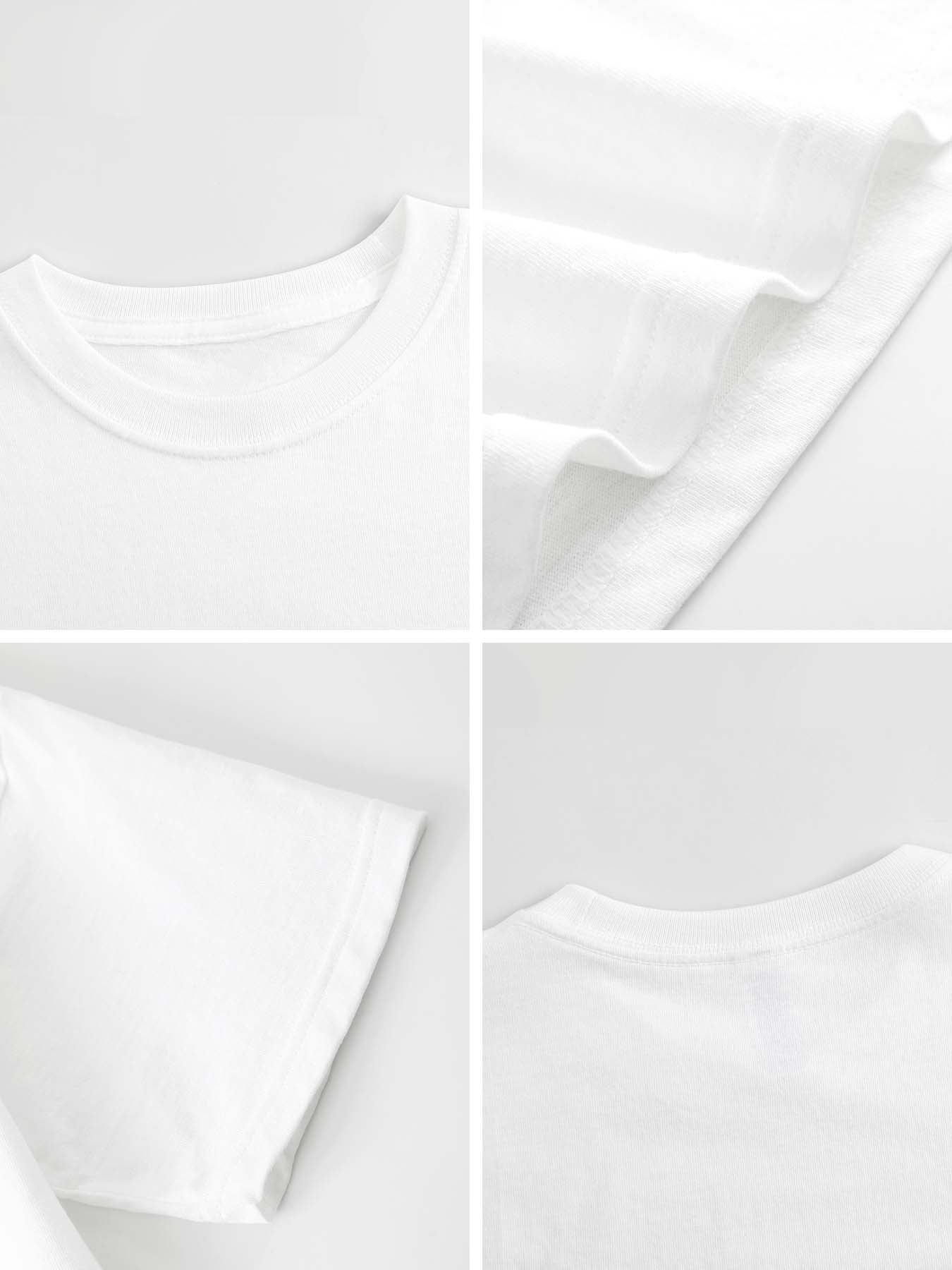 180g Pure Cotton Teenagers "Ride Free" Graphic Casual Cotton Tee for Boys Girls