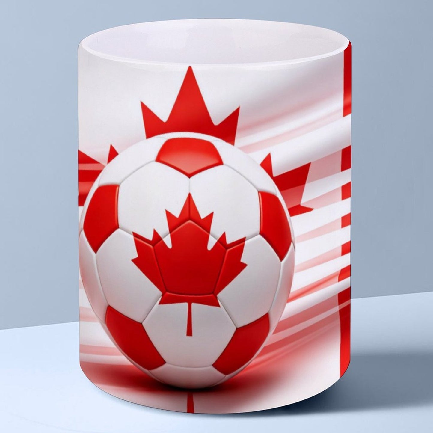 11Oz White Mug World Cup National-Canada Graphic Coffee Mug, 11oz Ceramic Daily Drink Cup