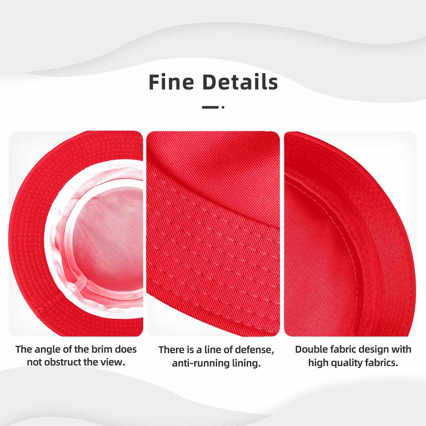 Children Fisherman Hat Unisex Casual Soft Hat for Little Kids Outdoor Activity Custom Graphic