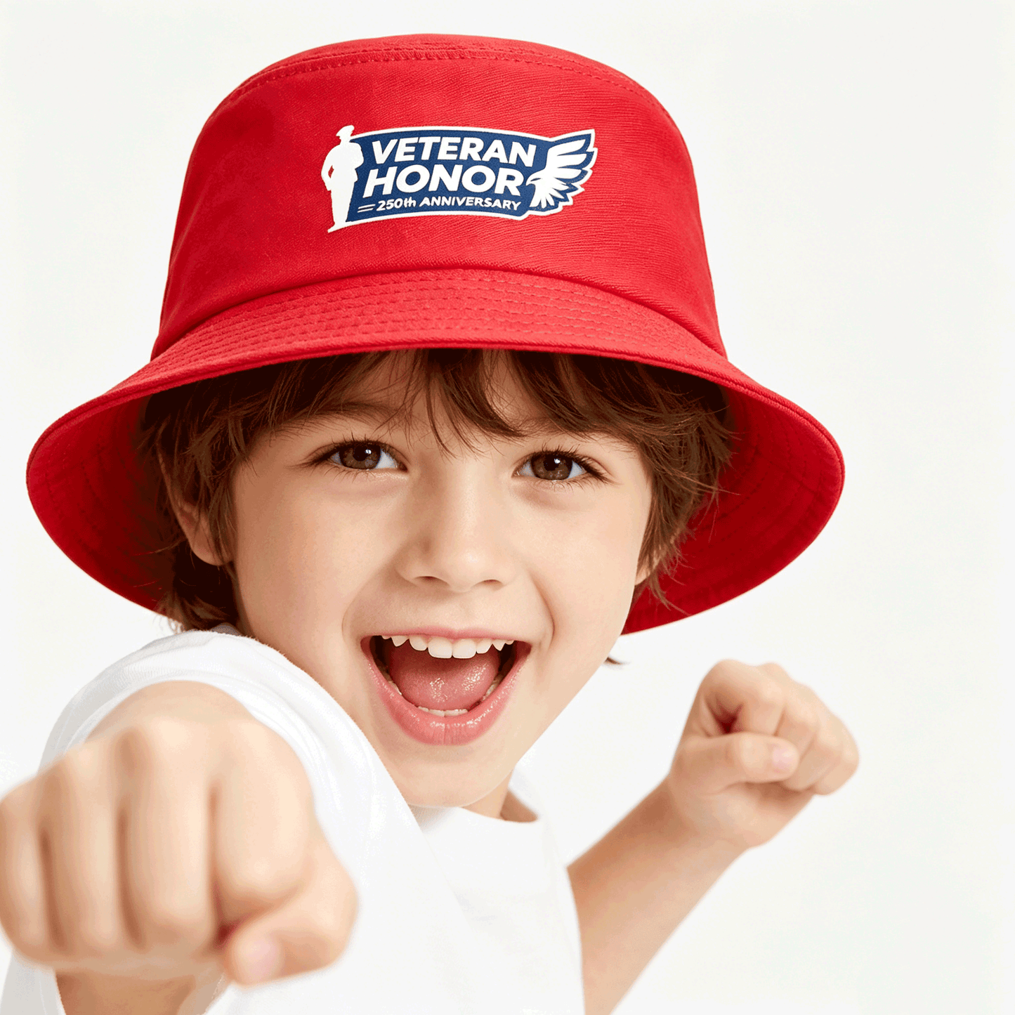 Children Fisherman Hat Unisex Casual Soft Hat for Little Kids Outdoor Activity Custom Graphic