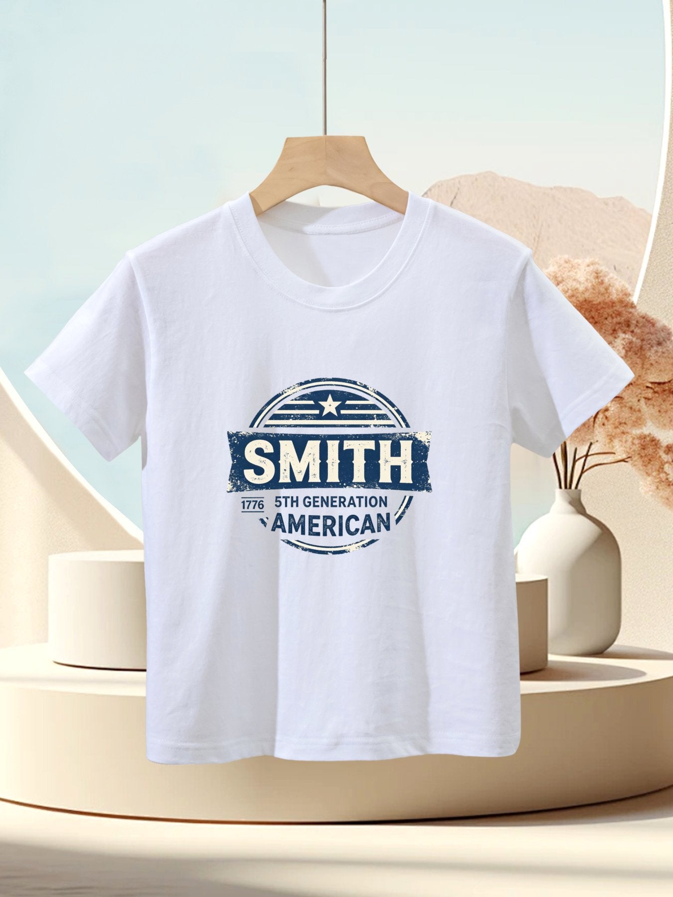 Kids Cute Graphic Cotton T-Shirt, Boys Girls Casual Short Sleeve Tee