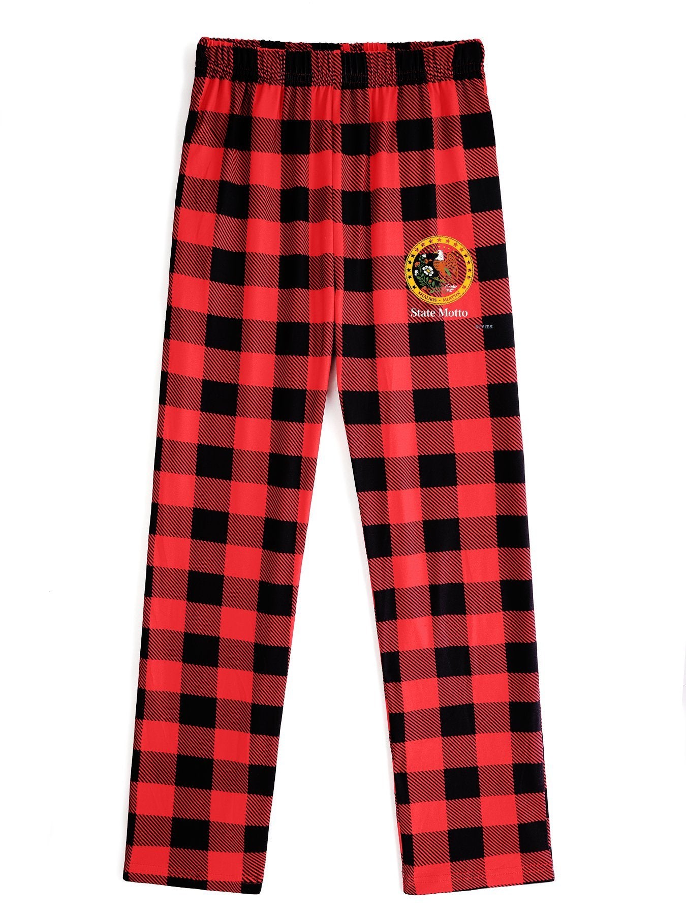 Adult's USA 250th. State Pride Graphic Home Pants, Ultra Soft Lounge Wear for Home & Relax