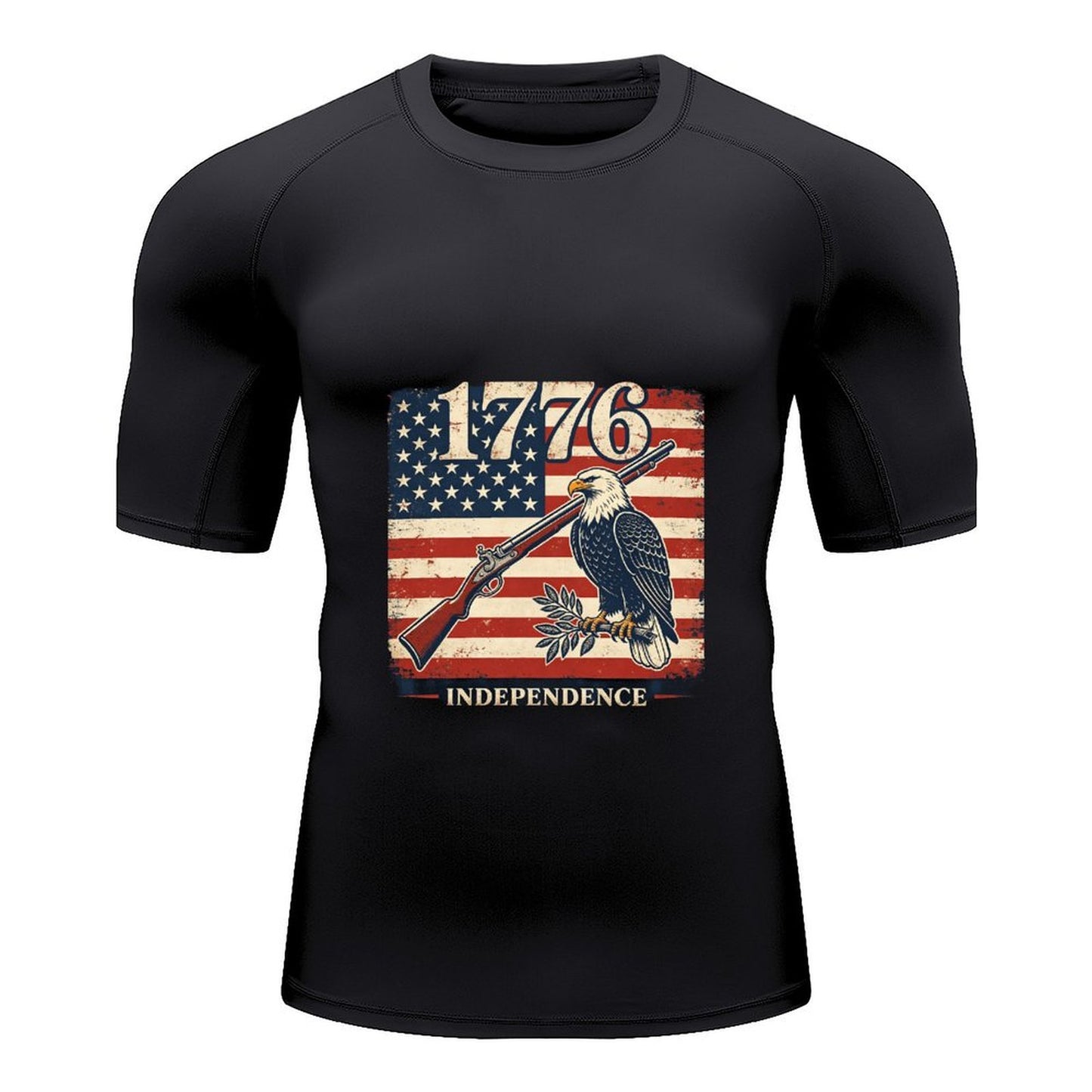 Retro Surf Graphic Suit, USA 250th. "Independence" Graphic Comfortable Water Sport Outfit as Gift for Men