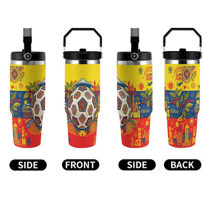 30Oz Large Capacity Stainless Steel Insulated Car Travel Mug