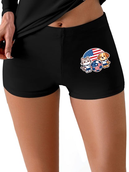 World Cup USA Team Graphic Boxer Briefs, Soft Stretchy Underwear for Daily Use