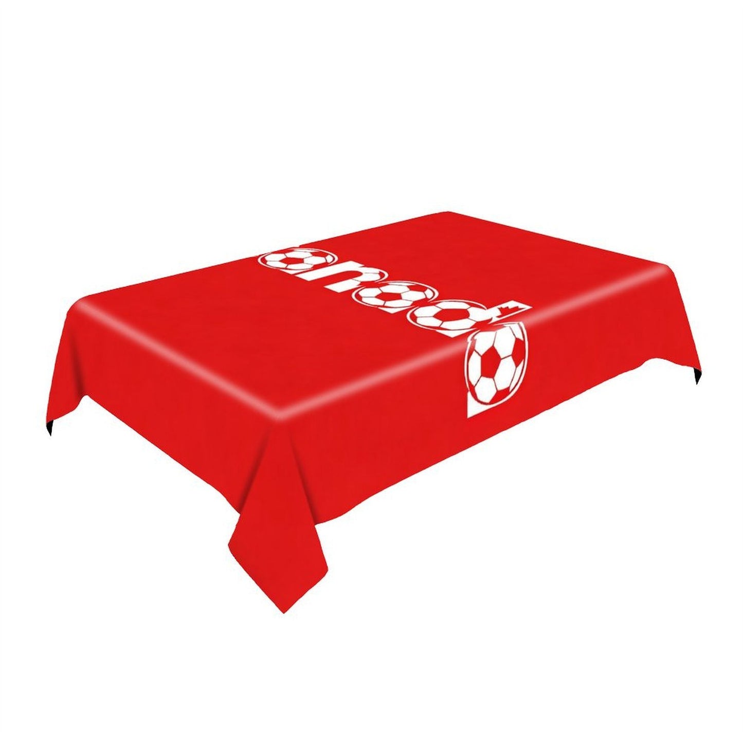 55"×70" Rectangular Straight Edge Tablecloth, Customiz Print Washable Cover for Home & Party
