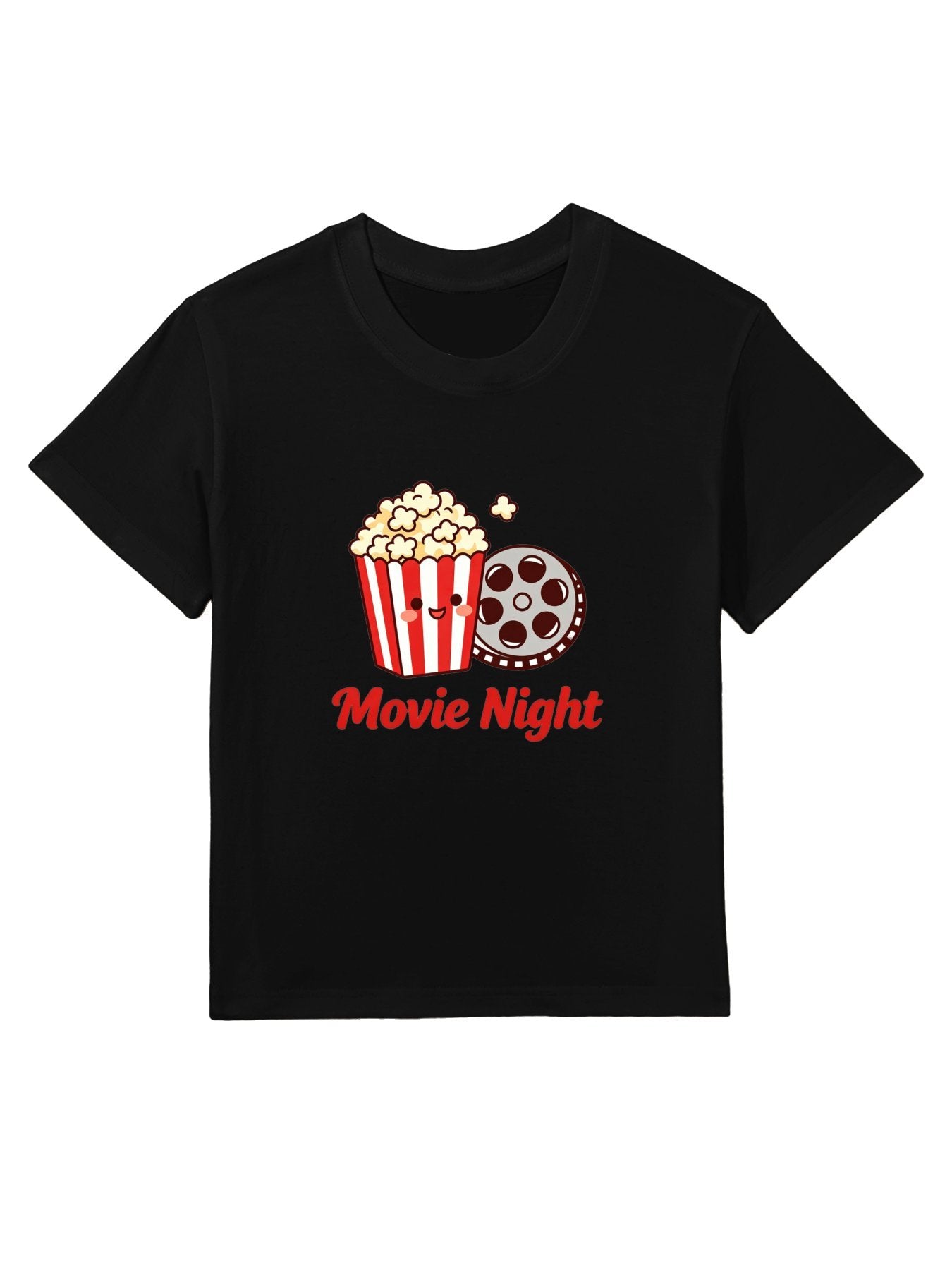 Kids Cute Graphic Cotton T-Shirt, Boys Girls Casual Short Sleeve Tee