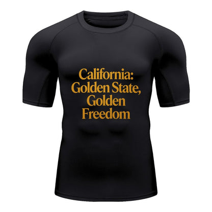 Retro Surf Graphic Suit, USA 250th. California State Pride Graphic Comfortable Water Sport Outfit as Gift for Men