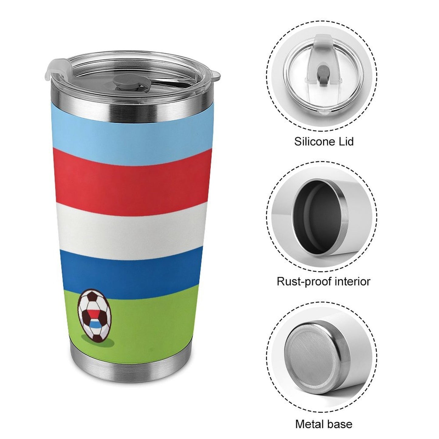 20Oz Large Capacity Stainless Steel Car Travel Mug