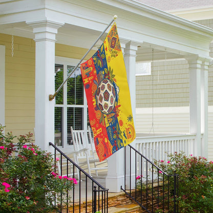24"x35" Patriotic Flag World Cup 2026 Colombia Graphic Print Weather Resistant Home Yard Decor
