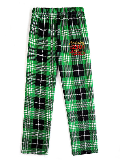 Adult's USA 250th. Graphic Home Pants, Ultra Soft Lounge Wear for Home & Relax