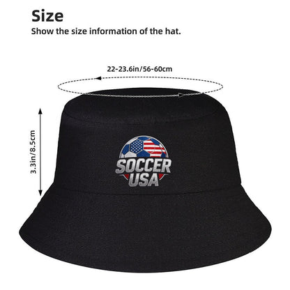 Men Women Custom Bucket Hat, Retro Printed Fisherman Cap, Breathable Sun Hat for Travel & Campin