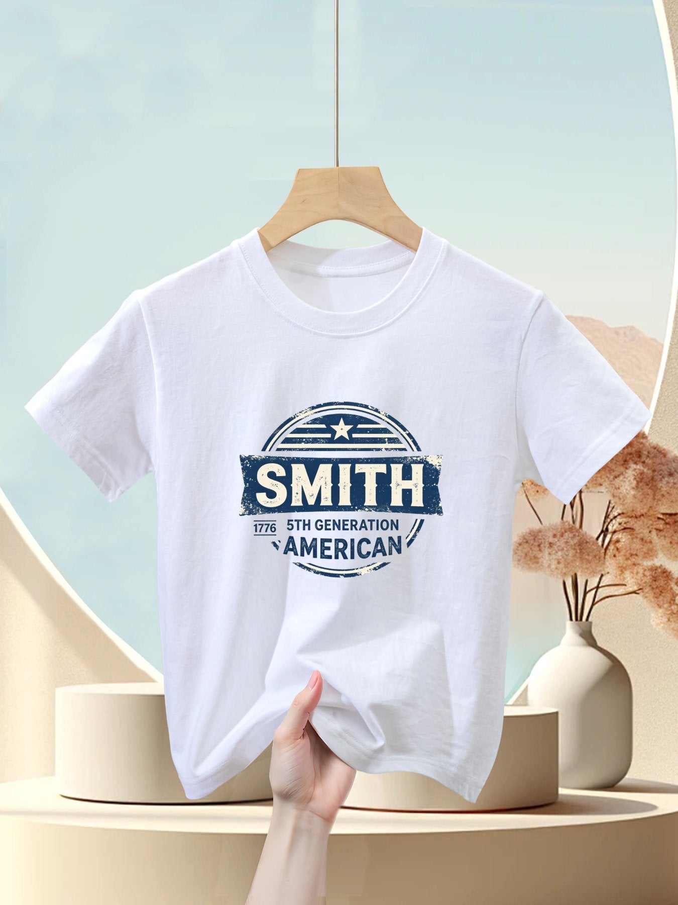 Kids Cute Graphic Cotton T-Shirt, Boys Girls Casual Short Sleeve Tee