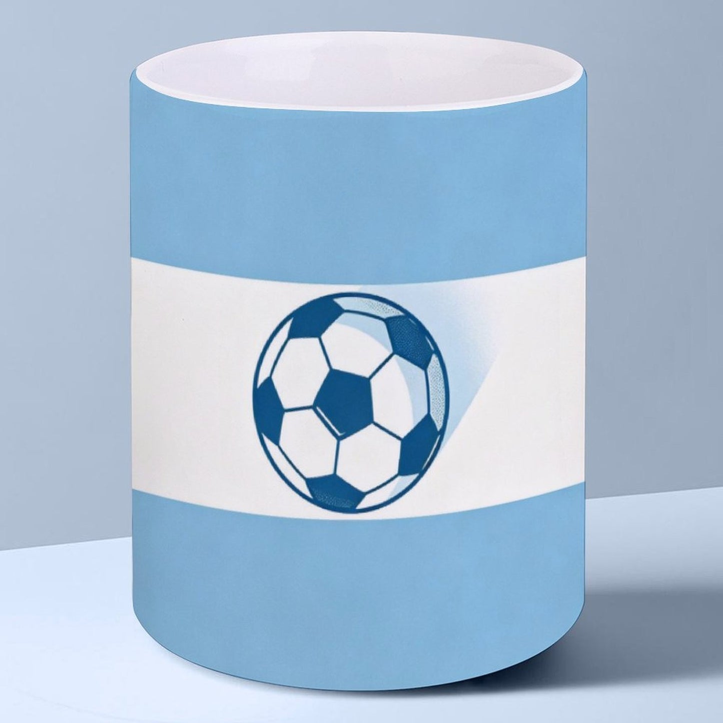 11Oz White Mug World Cup National-Agentina Graphic Coffee Mug, 11oz Ceramic Daily Drink Cup