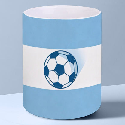 11Oz White Mug World Cup National-Agentina Graphic Coffee Mug, 11oz Ceramic Daily Drink Cup