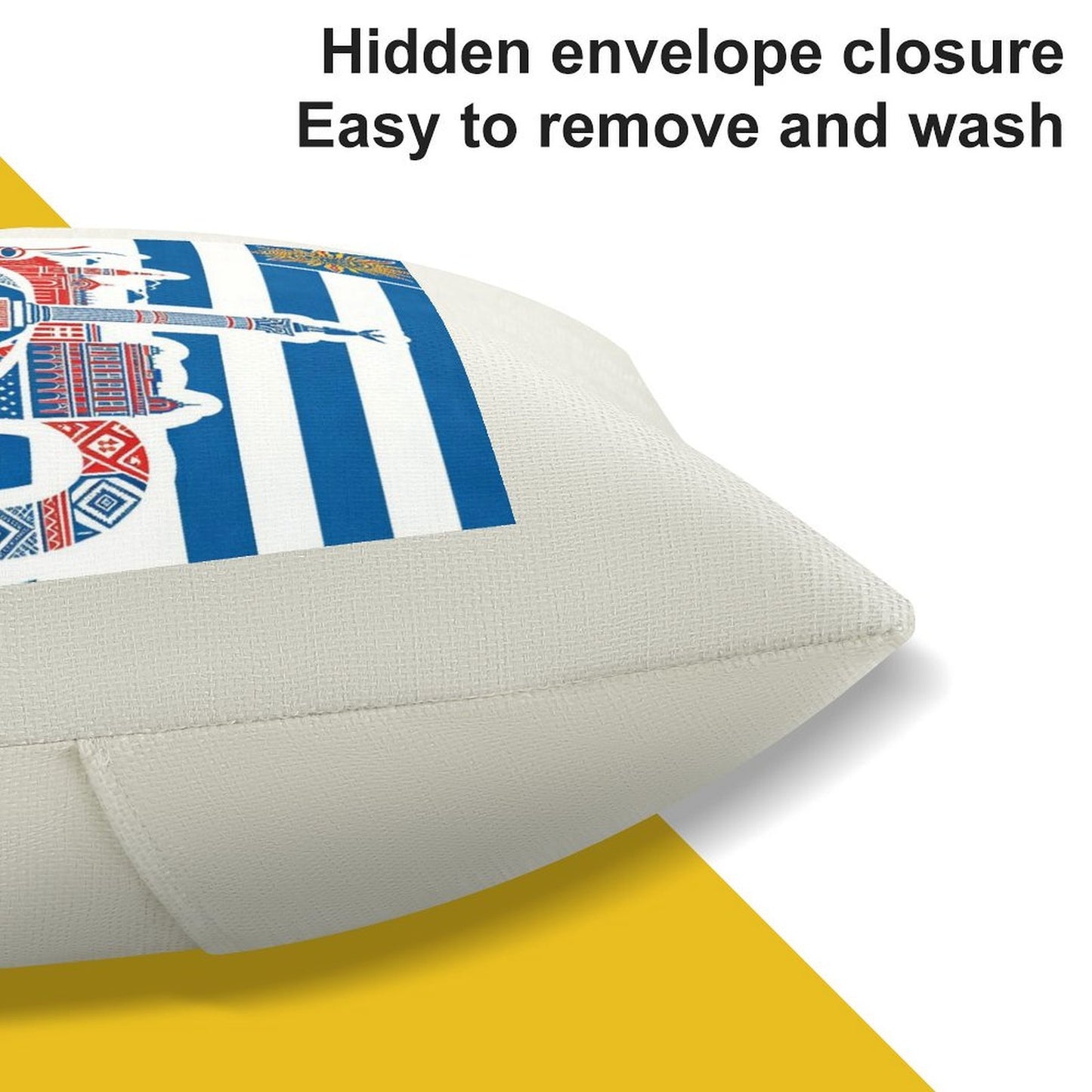 100% Polyester Pillowcase World Cup 2026 Graphic Pillowcase for Home and Car Use