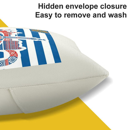100% Polyester Pillowcase World Cup 2026 Graphic Pillowcase for Home and Car Use