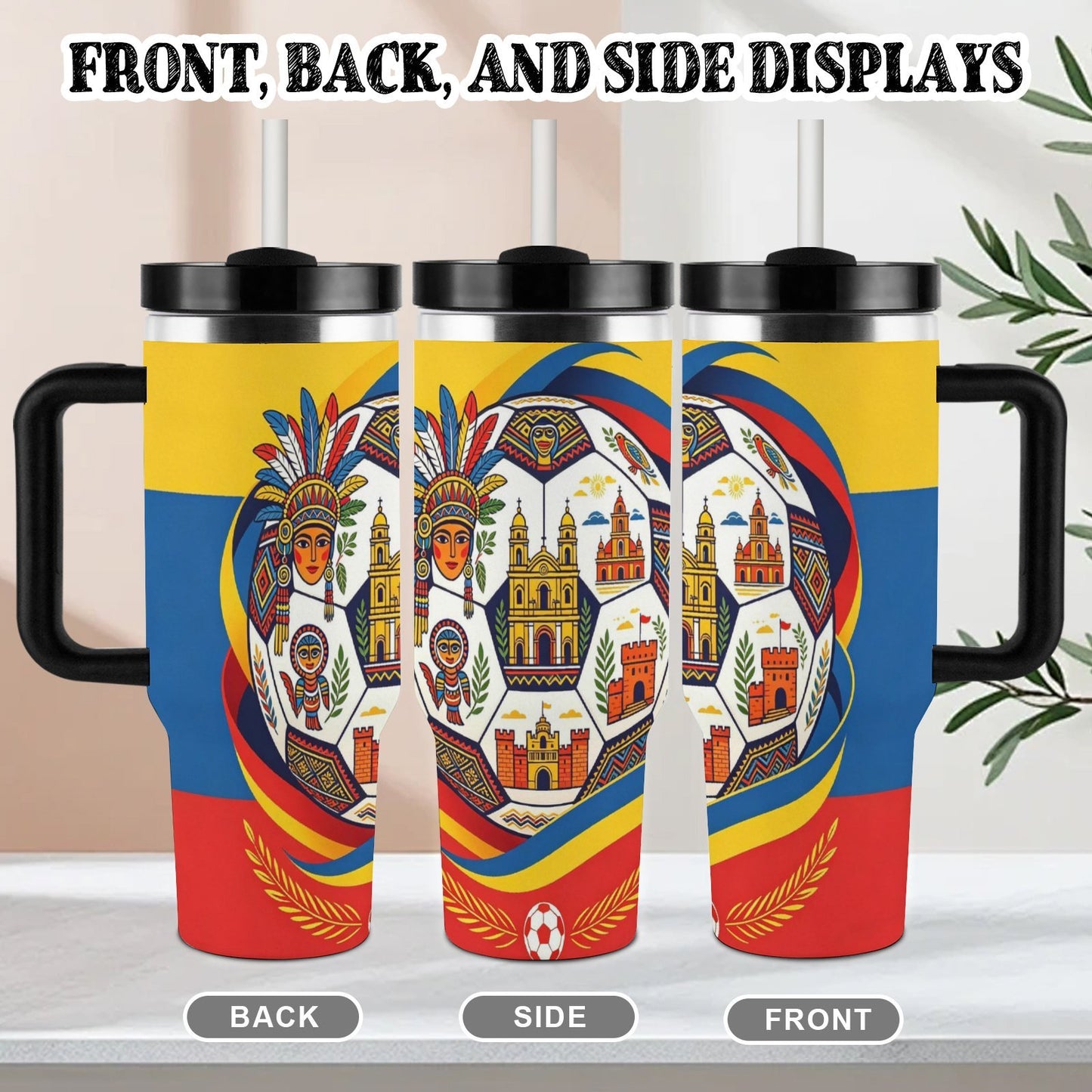 40Oz Large Capacity Stainless Steel Car Travel Mug