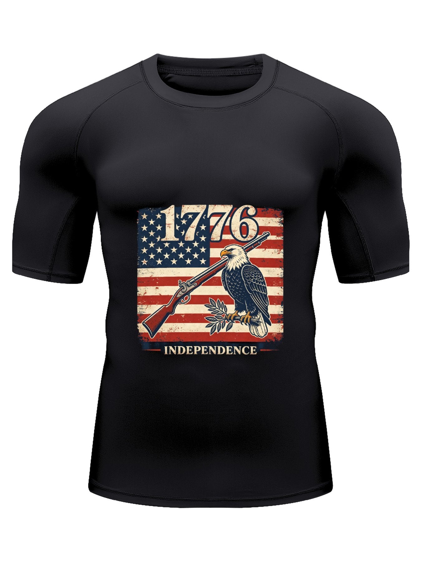 Retro Surf Graphic Suit, USA 250th. "Independence" Graphic Comfortable Water Sport Outfit as Gift for Men