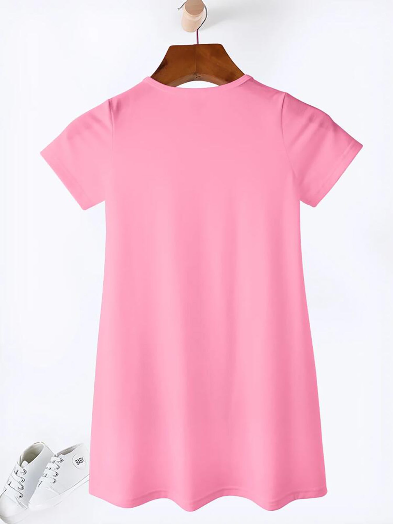 Funny Graphic Girls' Dress, Soft Breathable Fabric, Perfect Birthday Gift for Little Girls