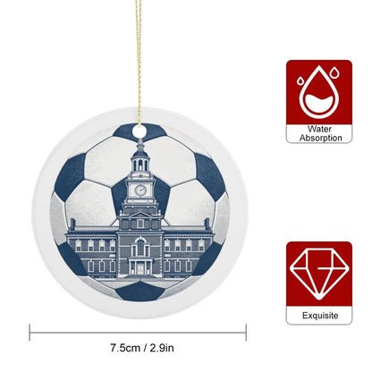World Cup 2026 Custom Circular Pendant Necklace, One Size Fashion Accessory