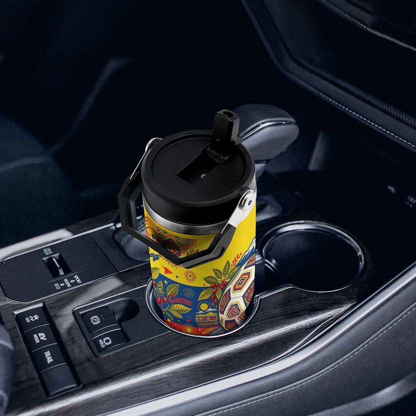 30Oz Large Capacity Stainless Steel Insulated Car Travel Mug