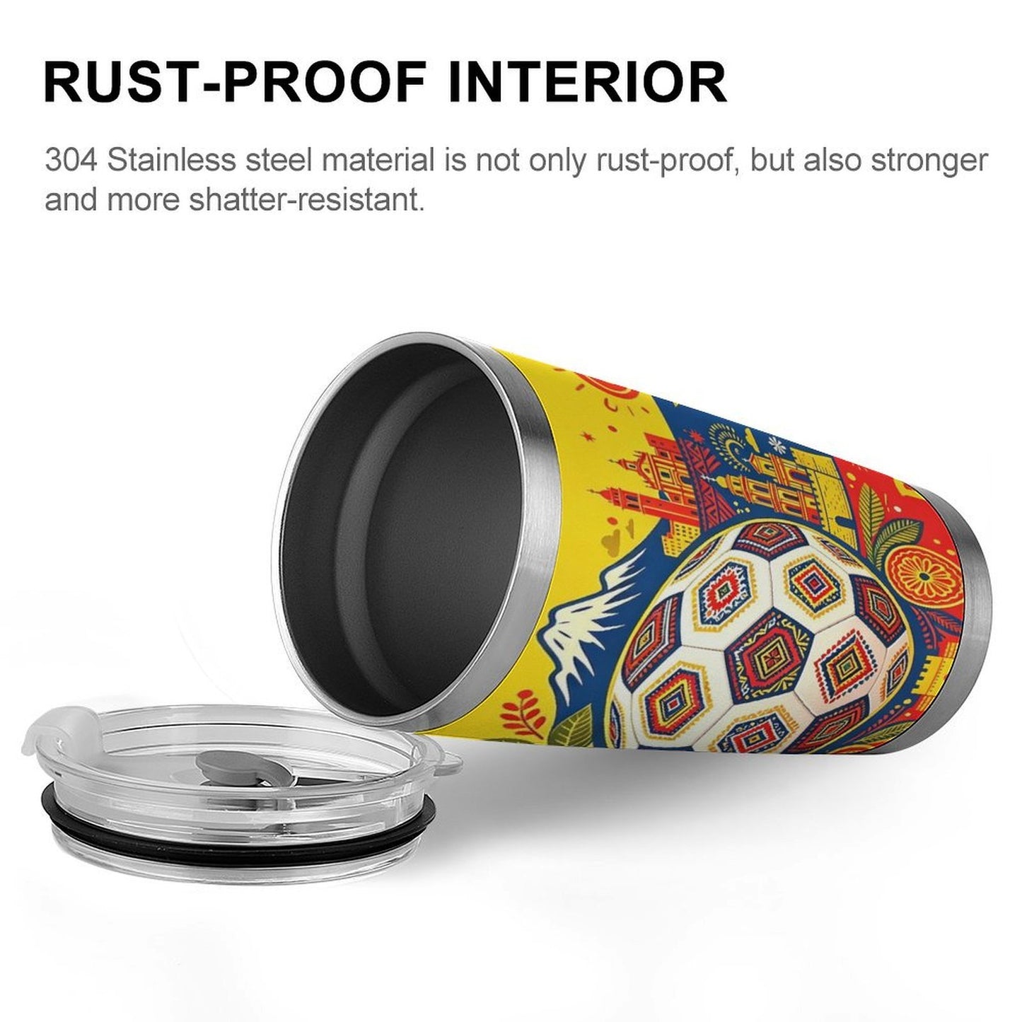 20Oz Large Capacity Car Stainless Steel Car Travel Mug