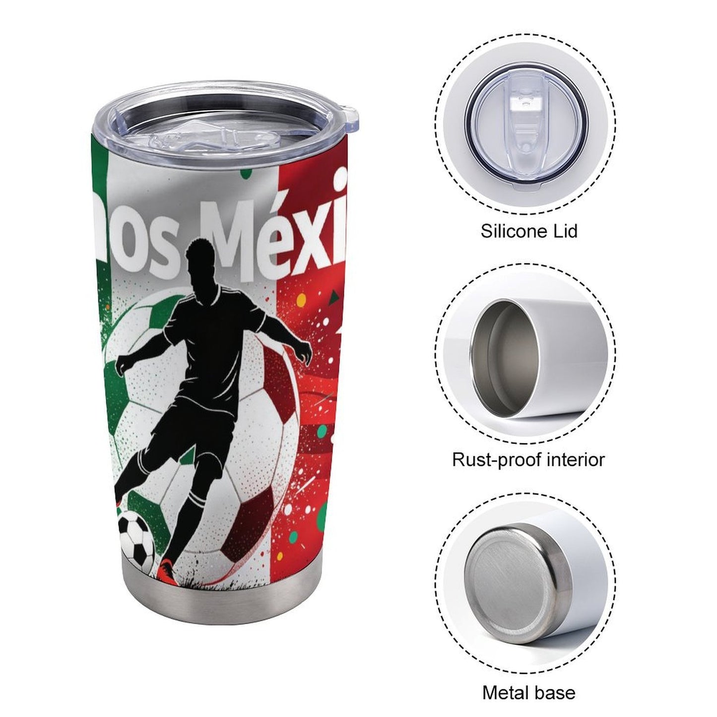 20 Oz Large Capacity Car Use Stainless Steel Insulated Tumbler