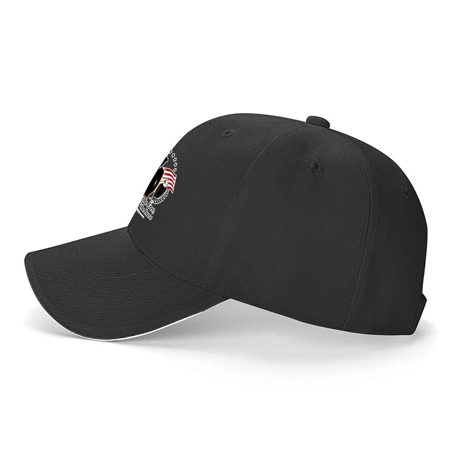 Custom Print Fashion Sandwich Brim Dad Hat Unisex Custom Printed Headwear