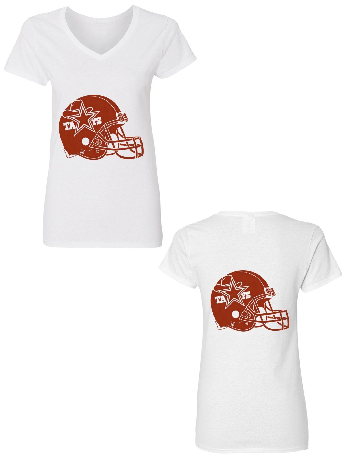 Pure Cotton V-neck Women's World Cup USA Team Graphic T-Shirt, USA Casual Cotton Tee