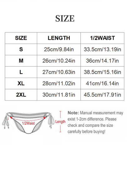 Trendy Custom Design Bikini Pant Women Classic Beach Swimming Bottom Apparel