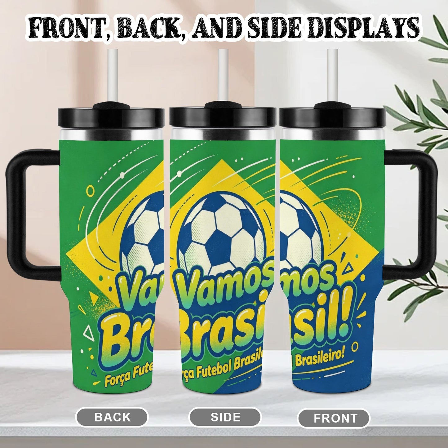 40Oz Large Capacity Stainless Steel Car Insulated Tumbler