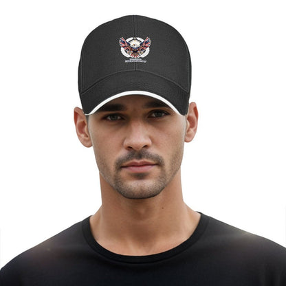 Custom Print Fashion Sandwich Brim Dad Hat Unisex Custom Printed Headwear